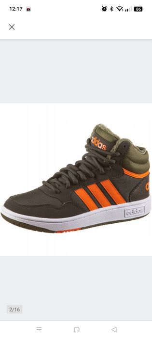 Adidasy adidas ocieplane