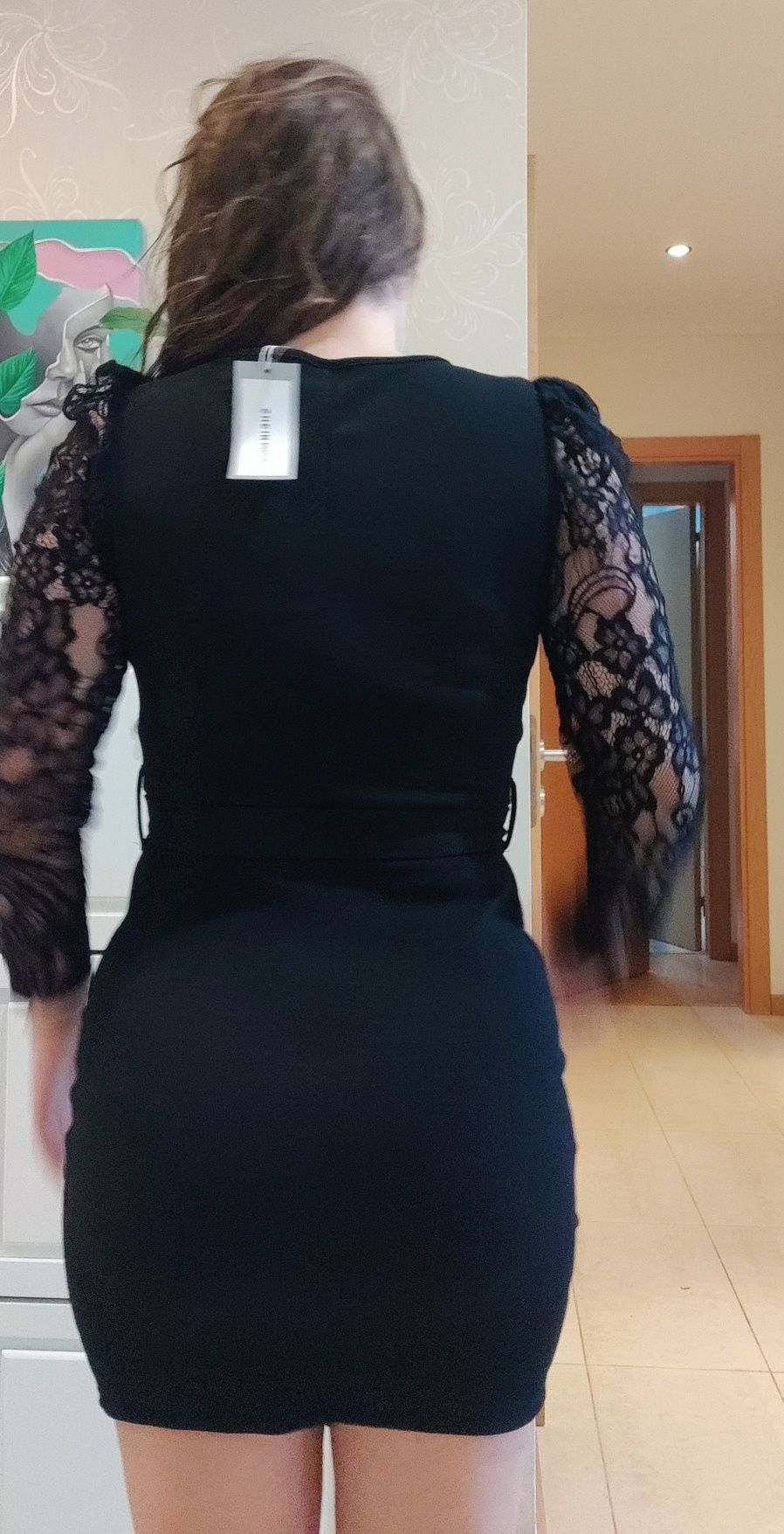 Vestido renda NOVO