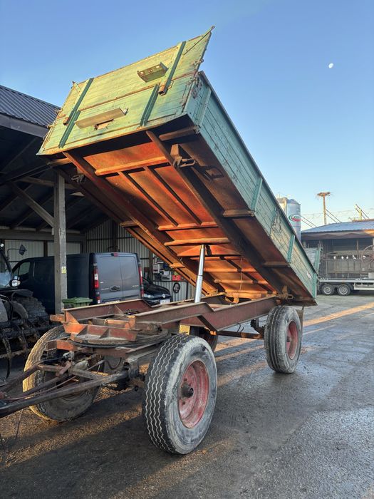 Przyczepa rolnicza 8t wywrotka niemiecka REISCH. Krone.Diedam.Fristein