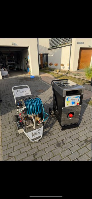 Myjka spalinowa Romi 300 +hot box podgrzewacz wody