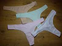 Primark 4 x pastelowe stringi nowe XL