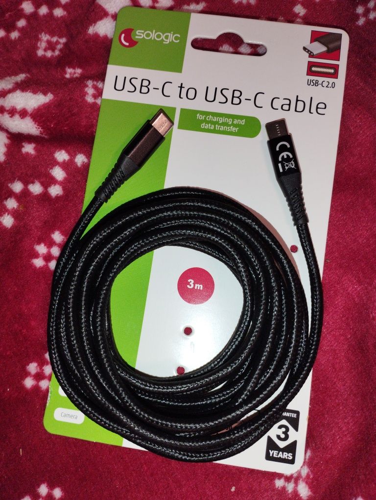 USB-C to USB-C cable