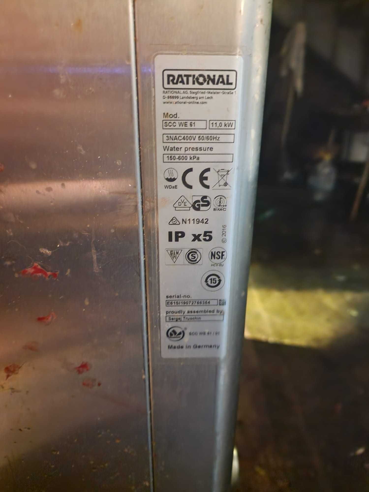 Forno RATIONAL SCC WE 61 Eléctrico