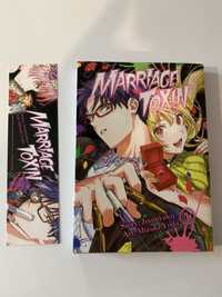 Manga „Marriage Toxin” tom 1 + zakładka