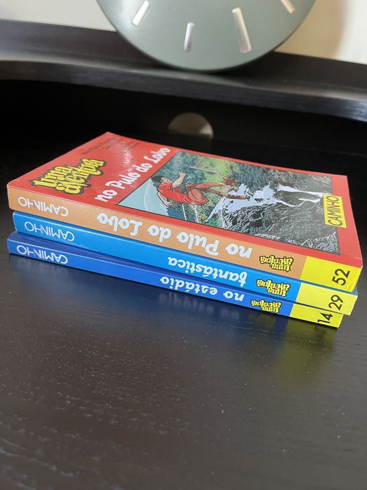 Livros “Uma Aventura”