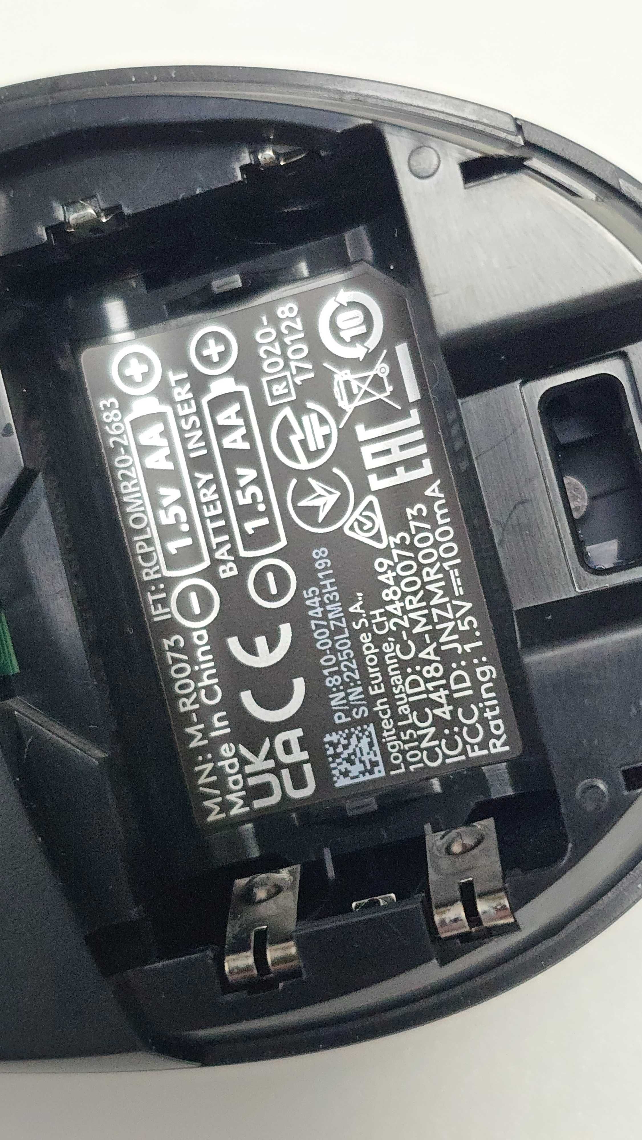 Logitech M705 mysz myszka bezprzewodowa USB Unifying