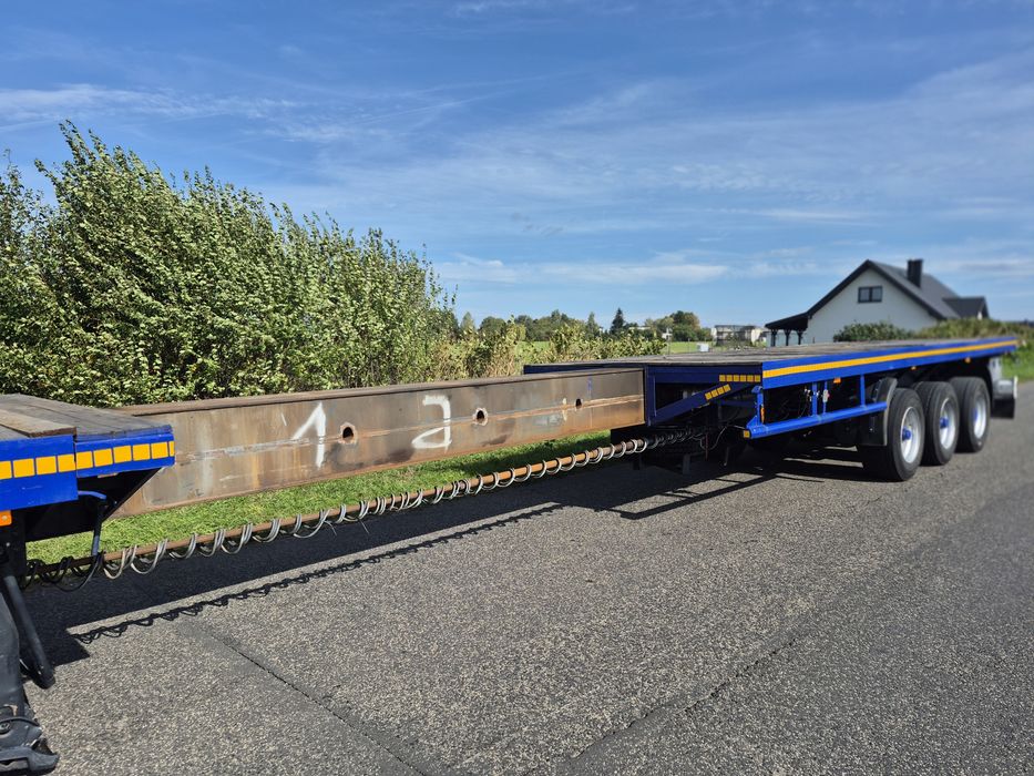 Naczepa rozciagana Van Hool po platforma Po renowacji wszystko Nowe