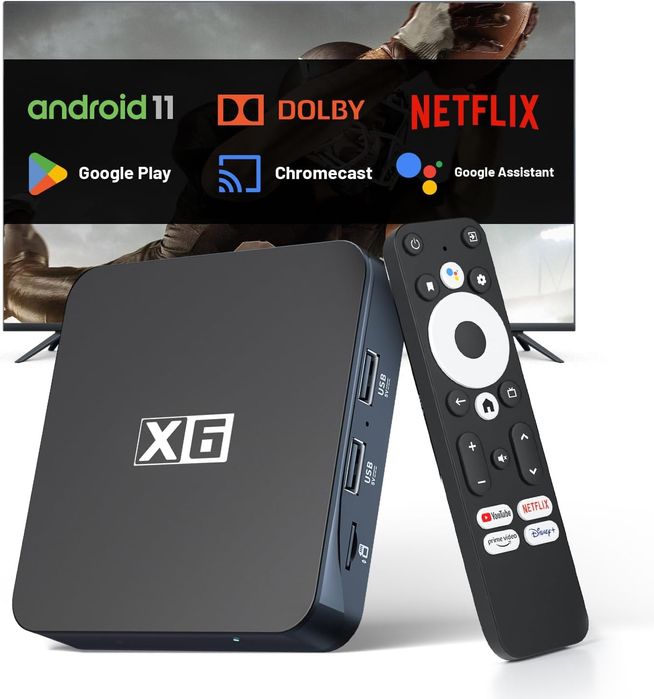 Смарт ТВ приставка Kinhank X6 ( hako pro) Netflix лучше Xiaomi