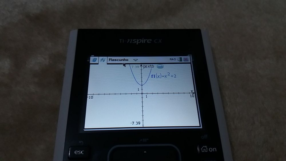 Calculadora Texas Instruments TI-Nspire CX (Manuais + Cabos + Licença)