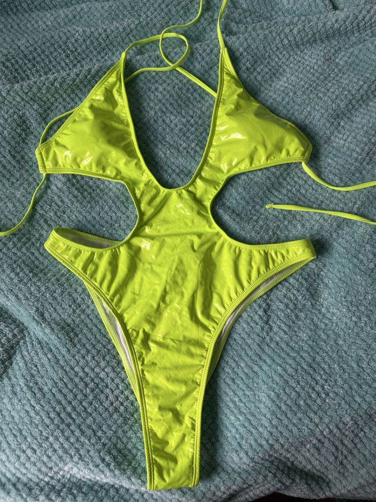 Strój kąpielowy neon XL nowy