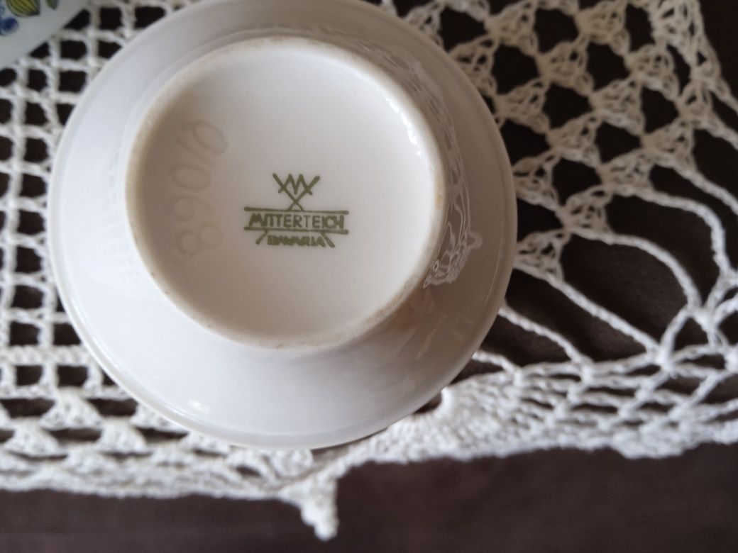 Porcelana Mitterteich Bawaria dzbanek mlecznik cukierniczka