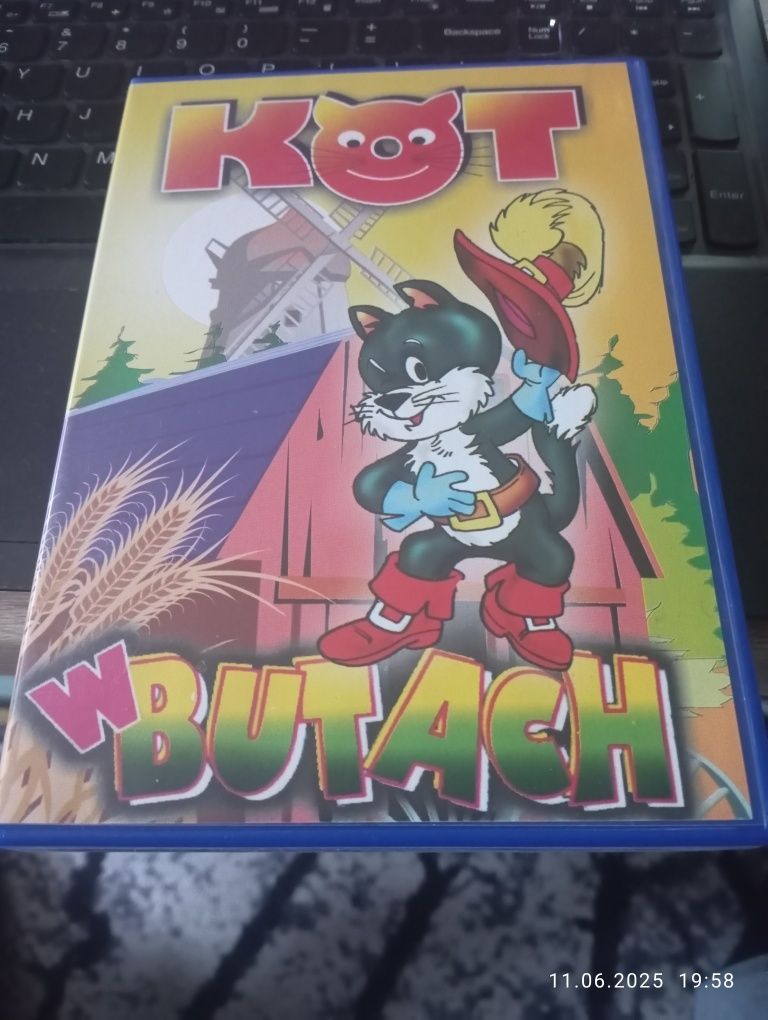 Dvd bajka "kot w butach"
