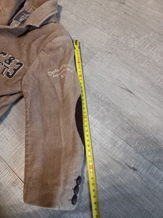 Elegancka marynarka sztruks 104 HM święta uroczystość akademia