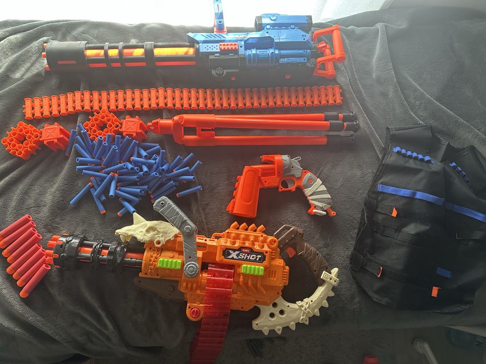 Nerf zestaw lub pojedyncze sztuki