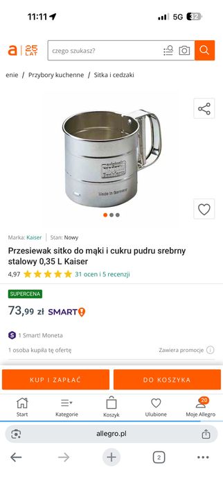 Przesiewacz sitko sito home and you ikea