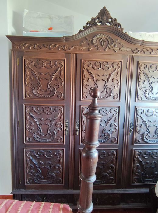 Mobília quarto estilo antigo