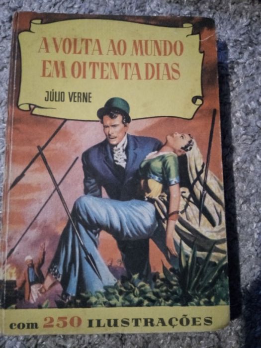 Livro julio verne-a volta ao mundo em 80dias