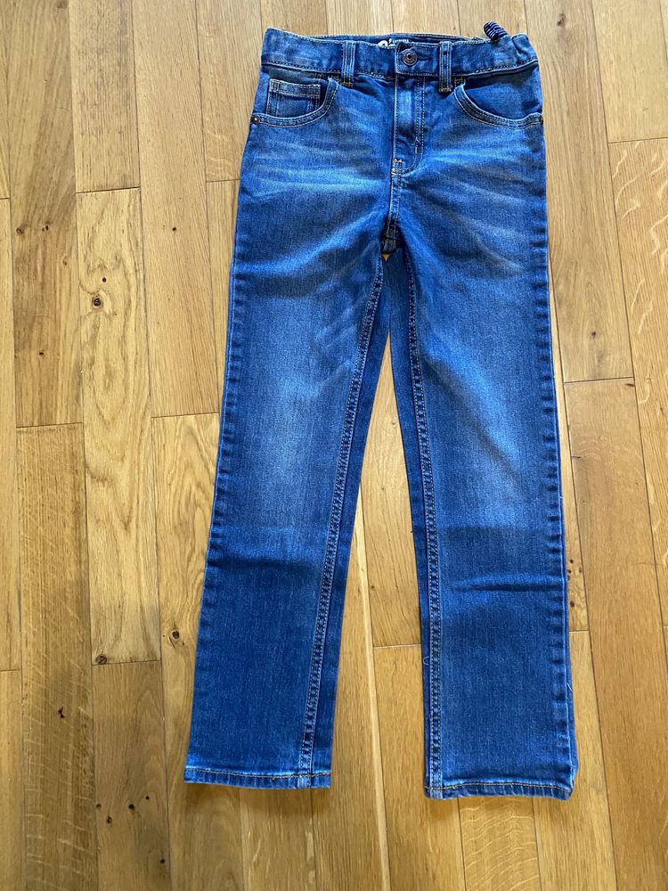 Spnie jeansowe rozm 128