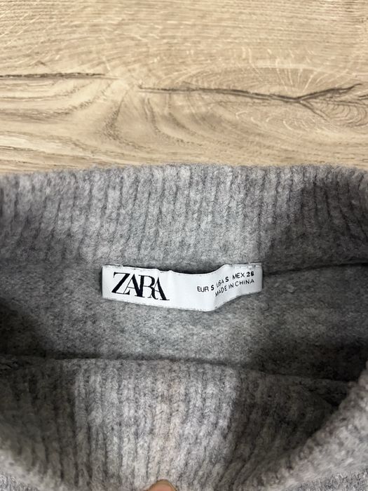 Krotki sweter sweterek Zara rozm S