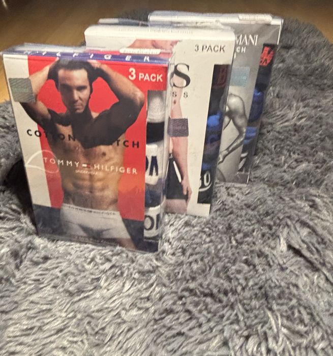 Bokserki męskie Emporio armani/hugo boss/tommy hilfiger