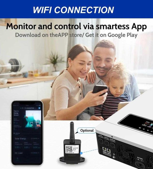 Гібридний інвертор Yingfa YF6.2K-LEL-1F