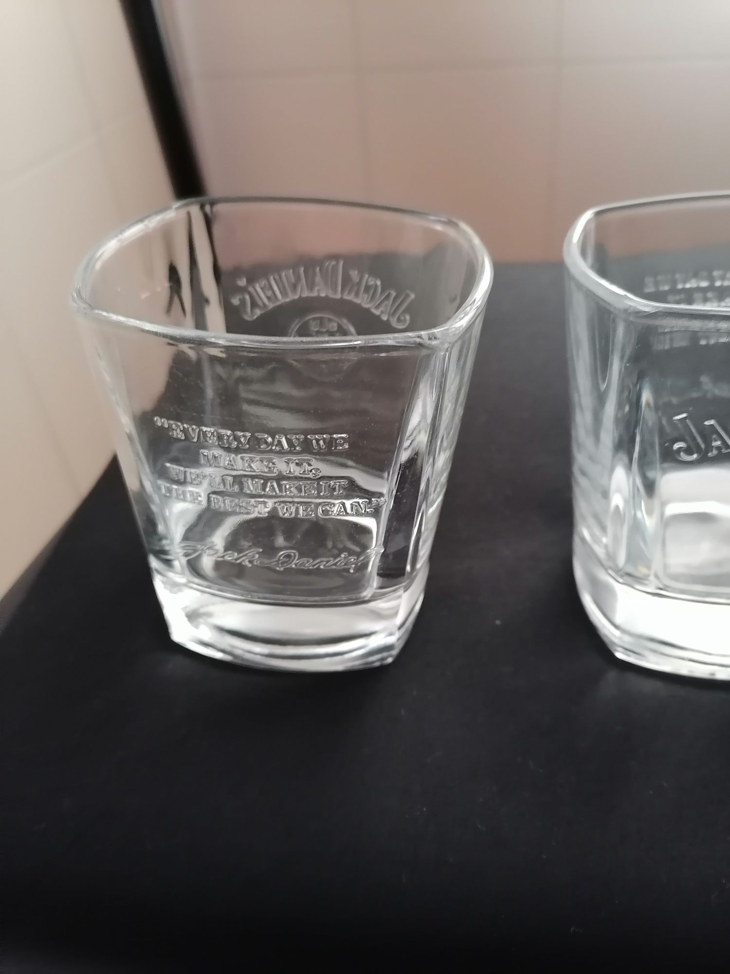 Jack Daniels copos de whisky