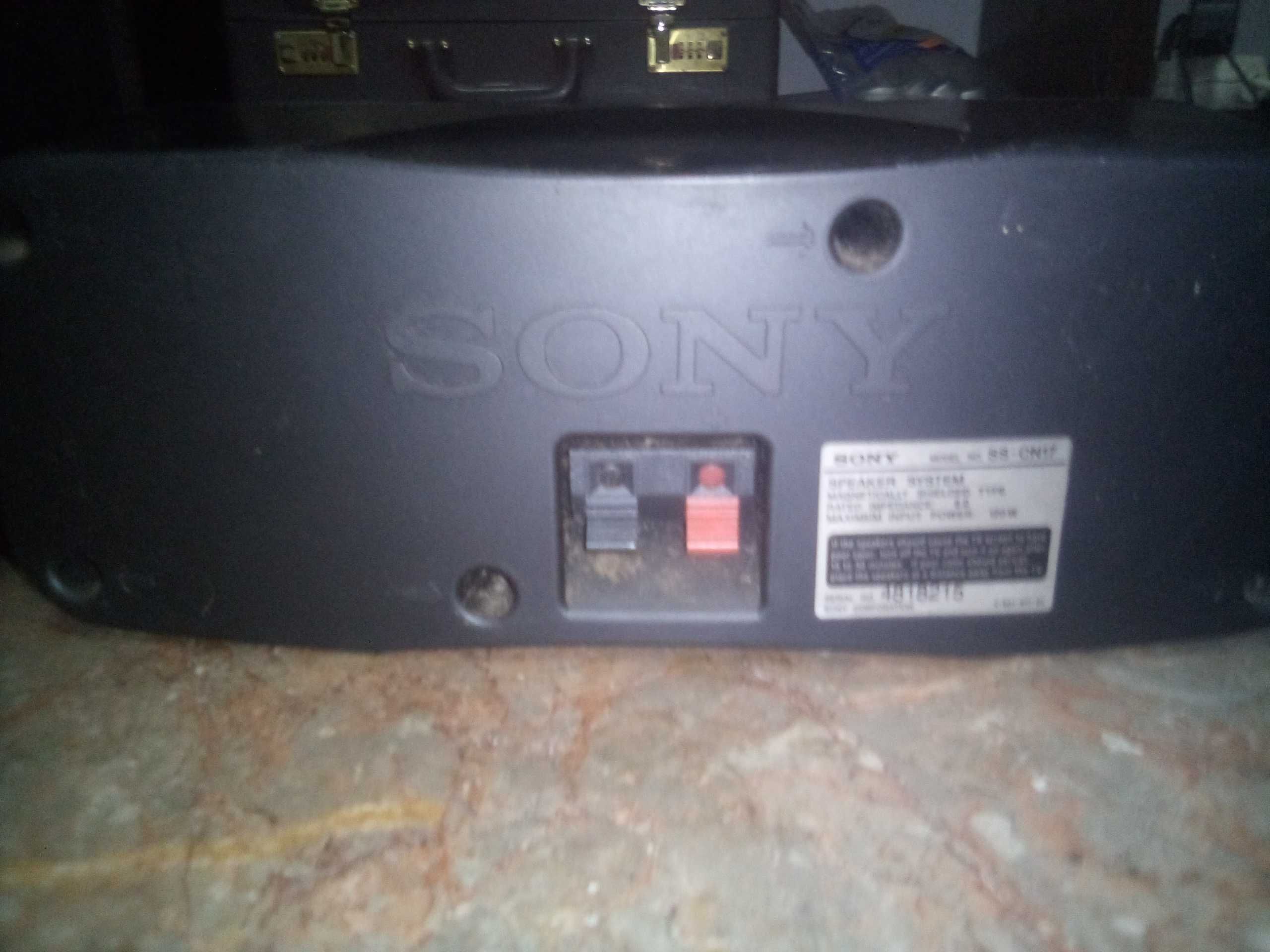 conjunto de 5 colunas Sony dolby surround