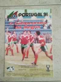 Programa Oficial do Campeonato do Mundo de Juniores - 1991