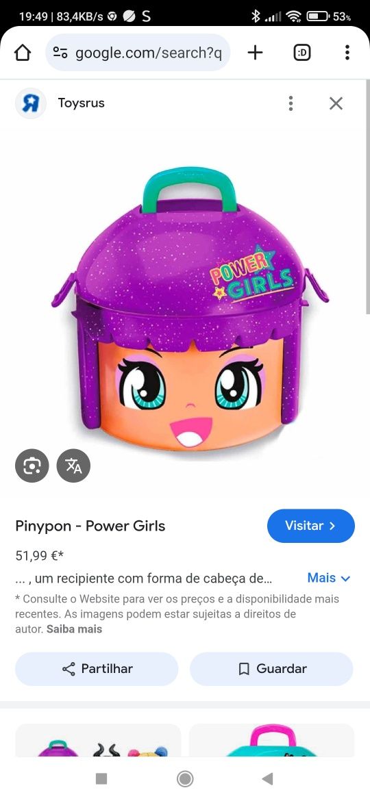 Brinquedo pinipons