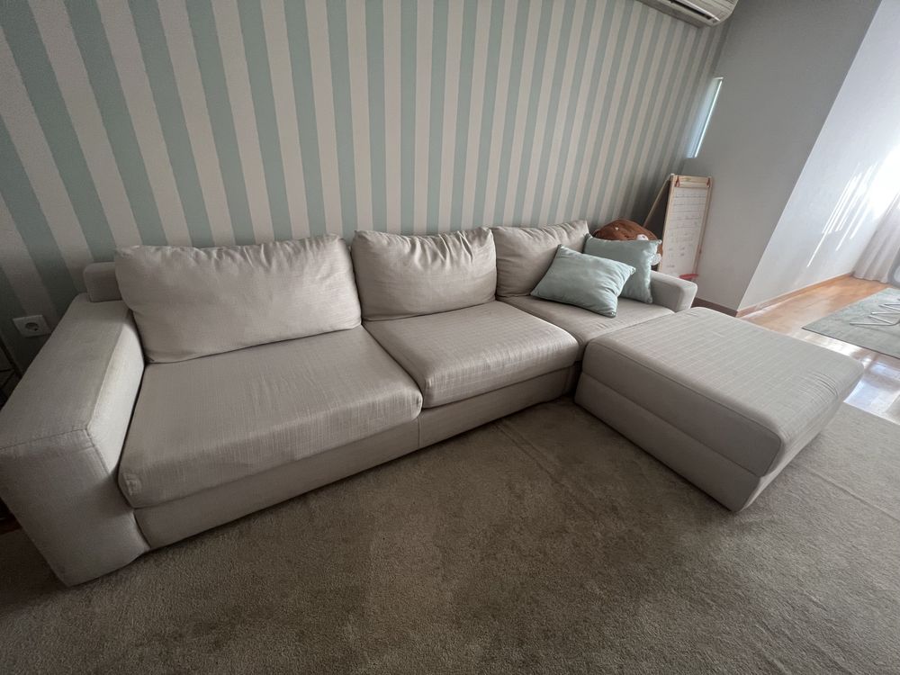 Sofá . Interdesign . 3 metros + chaise long