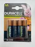 Аккумуляторні батарейки Duracell Rechargeable2500 mAh, кількість 4 шт.