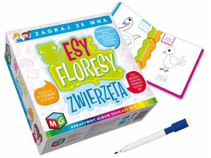 Esy floresy album edukacyjny zestaw KS0012