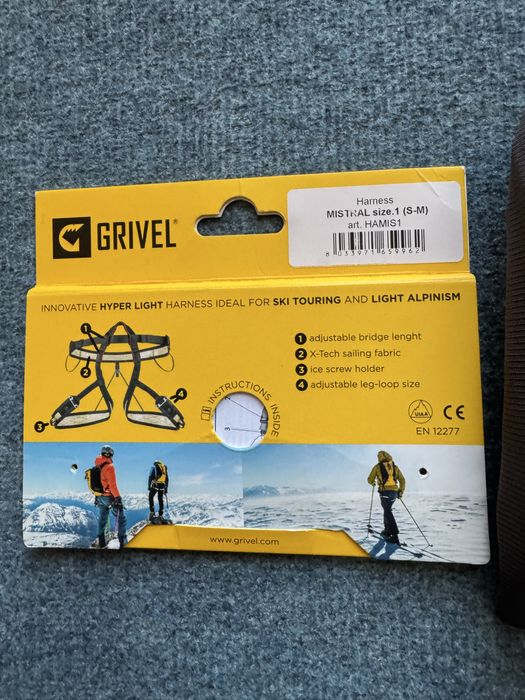 Uprząż wspinaczkowa Grivel Mistral