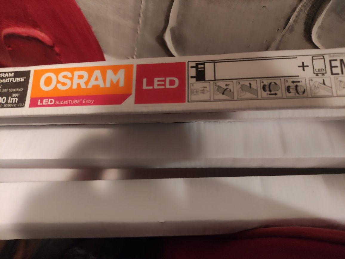 ŚWIETLÓWKA OSRAM LEDVANCE LED T8 G13 16W 1800lm 4000K 1200mm ST8E-1.2M