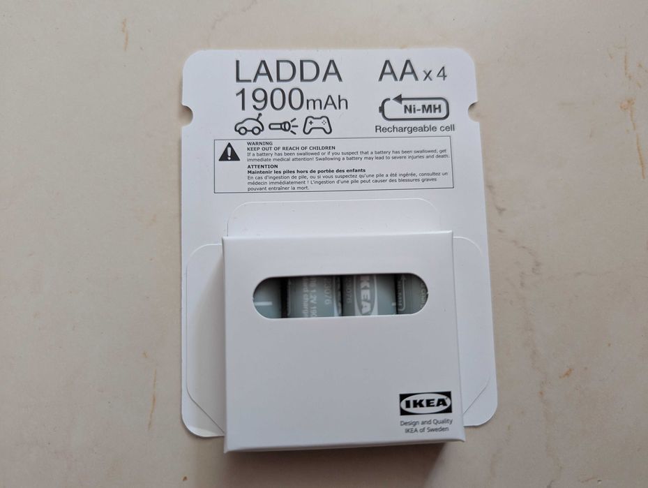 Акумулятори АА 1900mAh Ikea 005.098.14