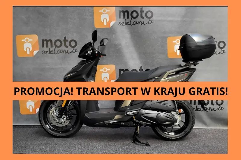 Kymco Agility S50i 4T 2025 | bez prawa jazdy | duże koła | kufer | oszczędny