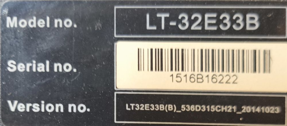 Телевізор JVC LT-32E33B Led  32 дюйма