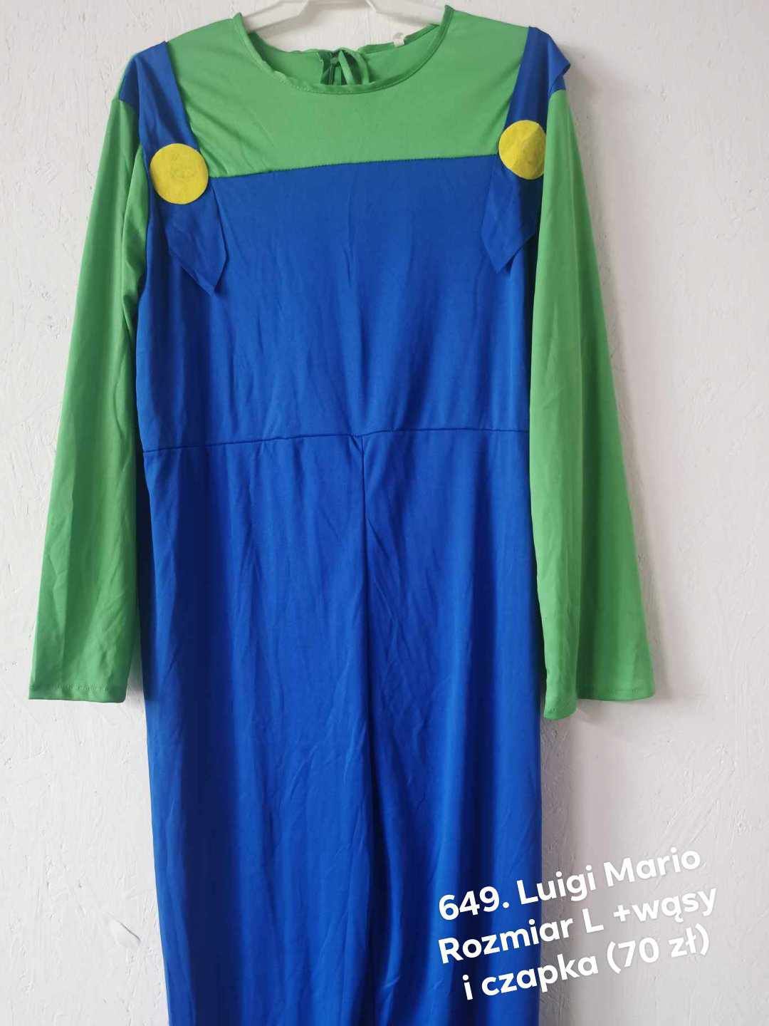 Strój karnawałowy Mario Luigi (649)