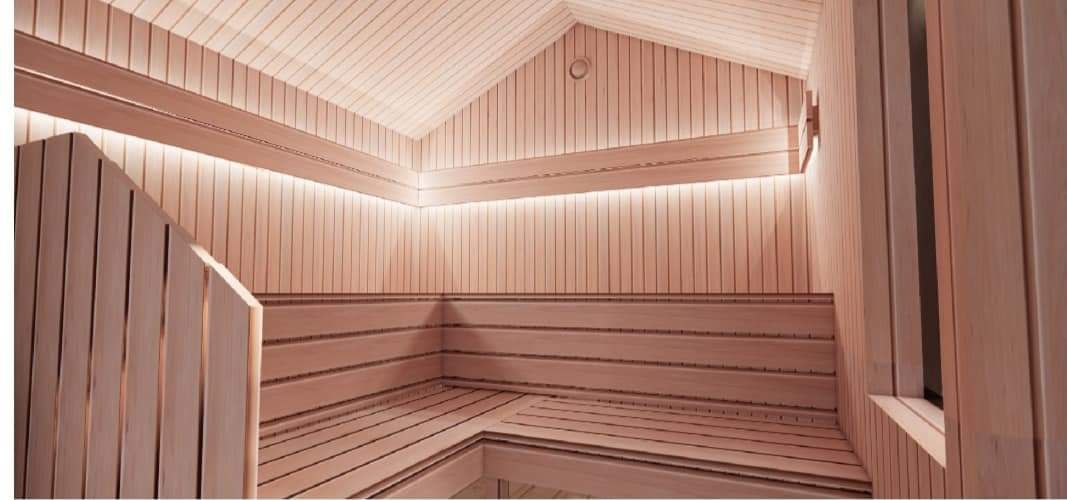 Sauna ogrodowa , sauna nowoczesna