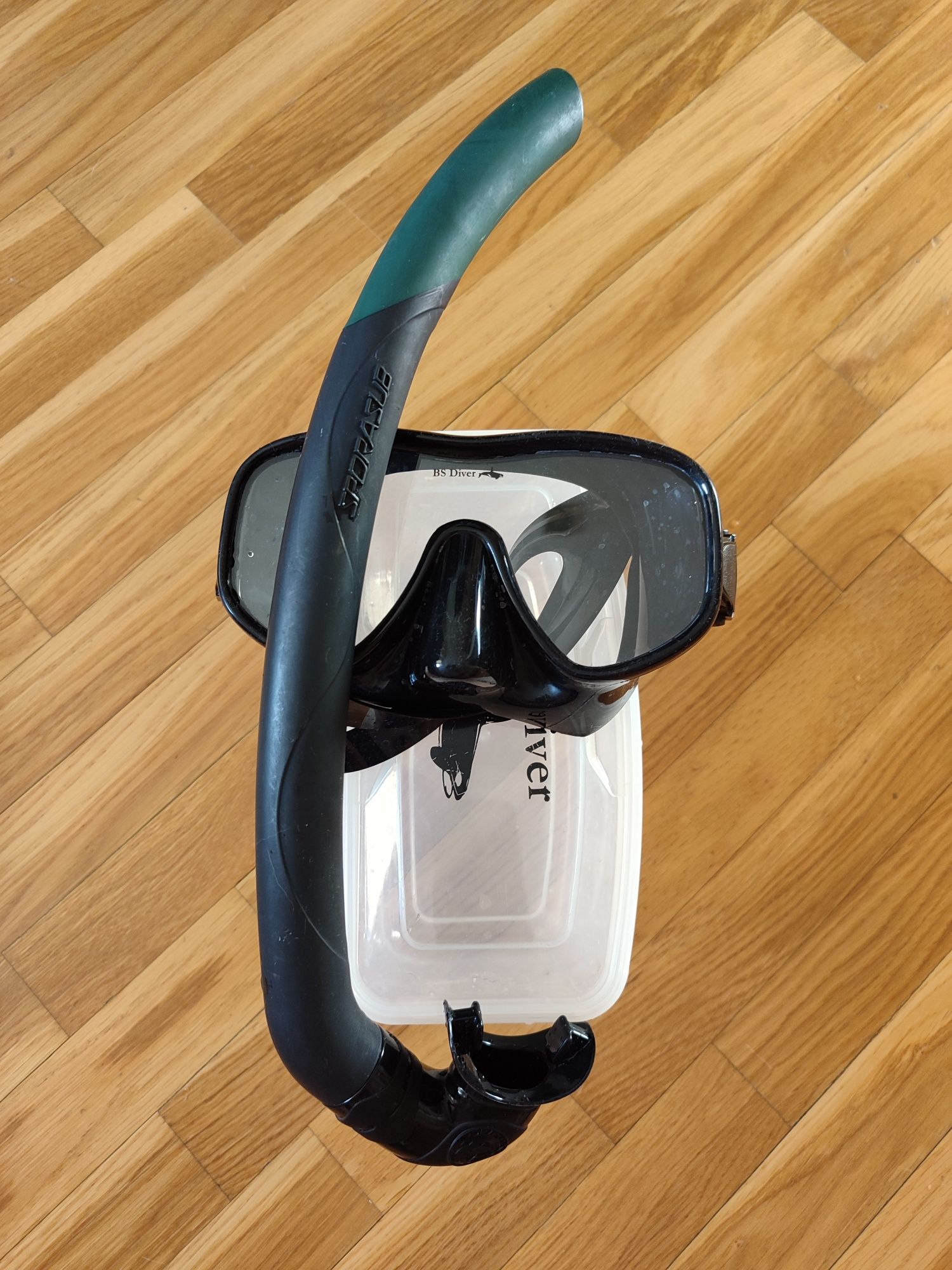 Для підводного полювання BS Diver Fox MID  та трубка Sporasub Breeze