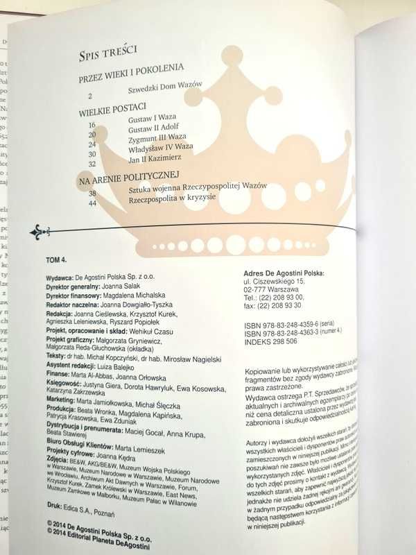 Dynastie Świata Wazowie Biografie Herby Drzewa Genealogiczne Deagostin