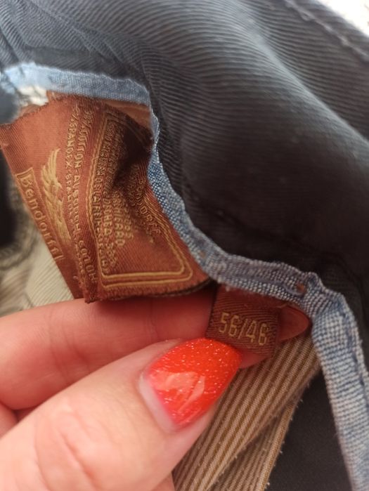 Czarne spodnie Bendorff