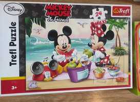 Puzzle Mickey i Minnie