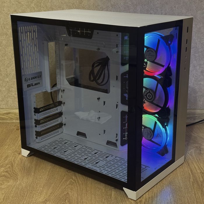 Корпус Lian Li x DER8AUER O11 Dynamic White (акваріум)