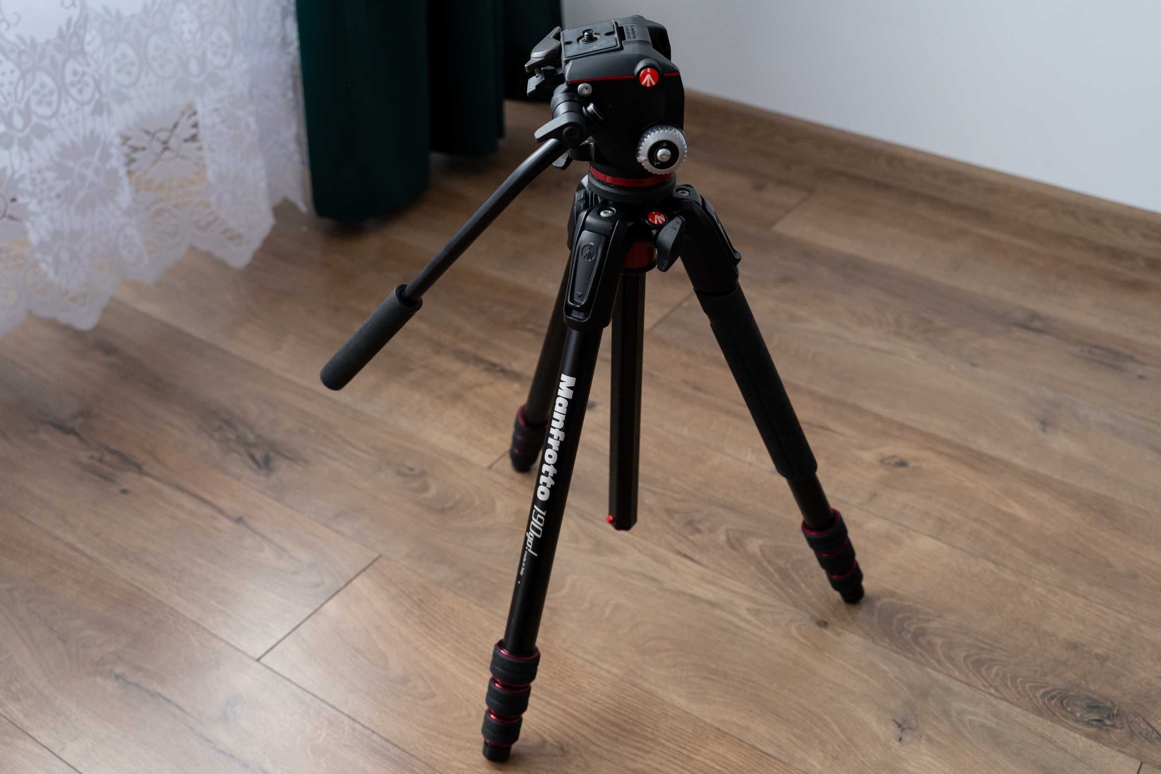 Manfrotto 190go + głowica olejowa