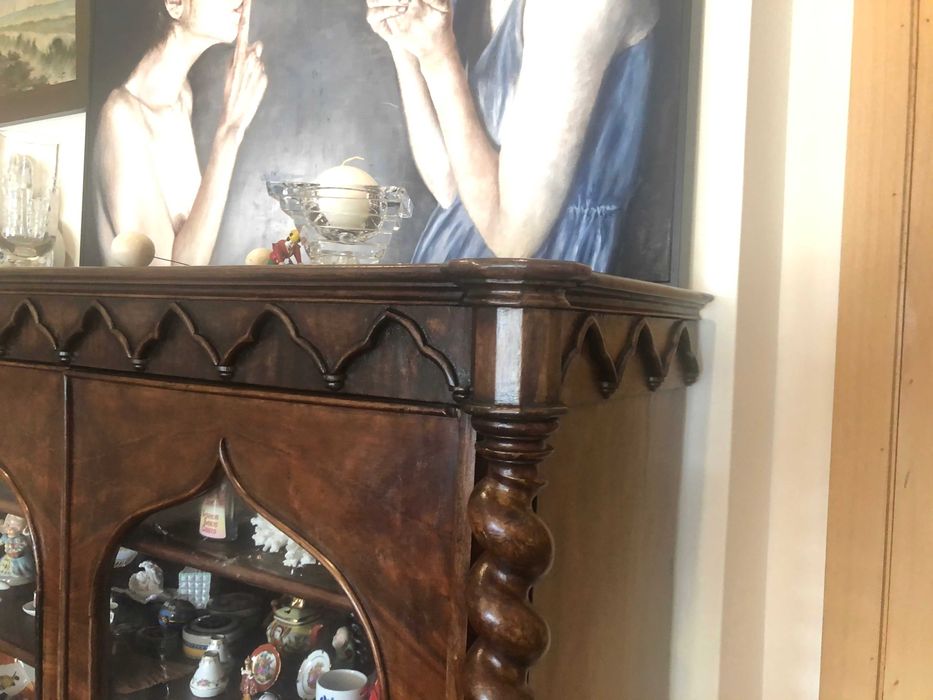 Armário Vitrine Antigo