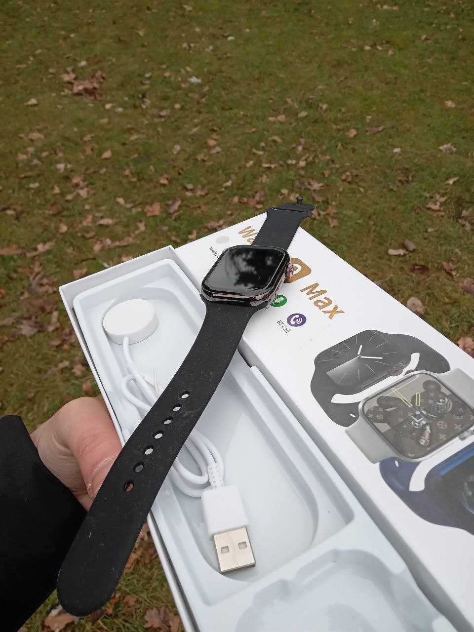 Смарт годинник/Smart Watch s9 max Чорний 45мм Ремешок в подарок