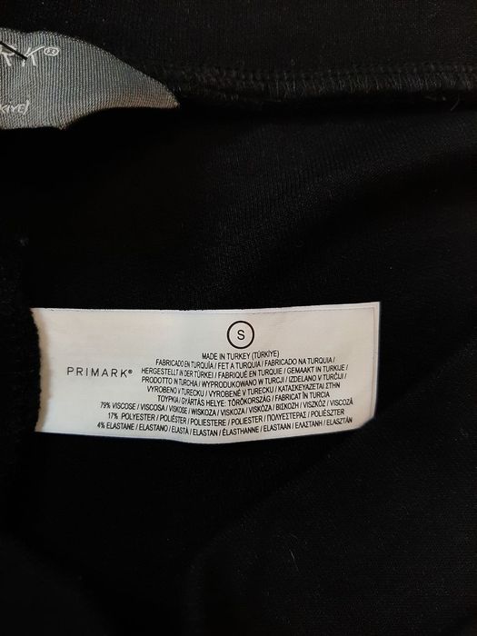 Чорні штани кльош Primark S