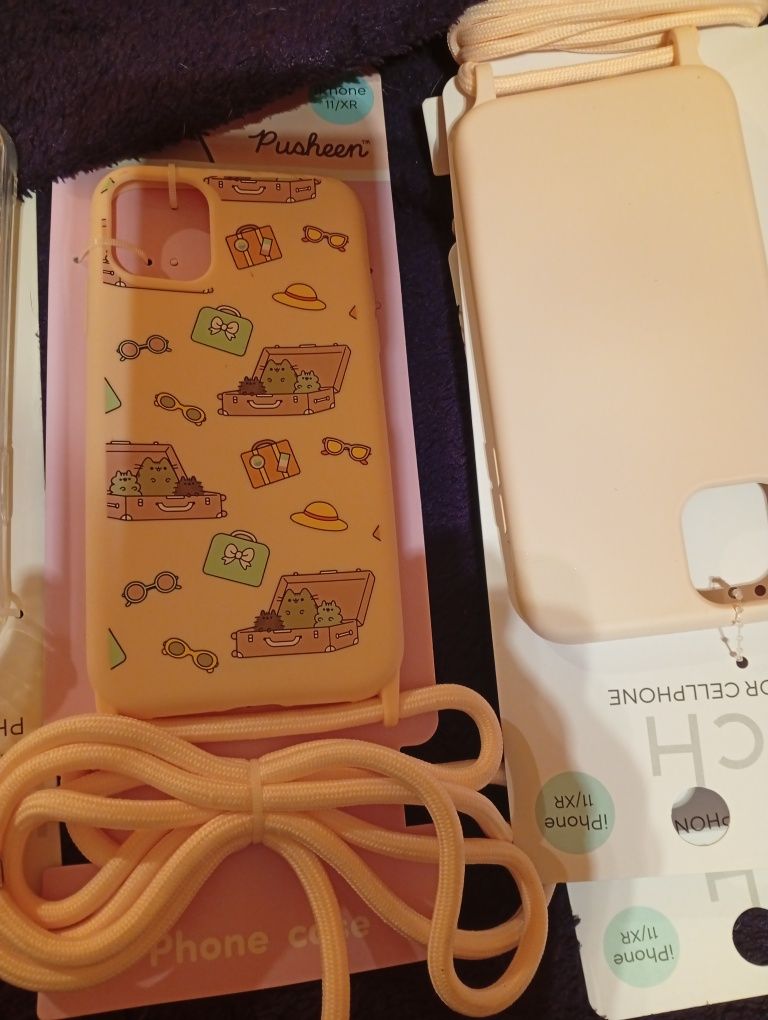 Case etui plecki iPhone 11 XR 6szt Pusheen Disney