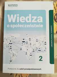 podręczniki do liceum Wiedza o społeczeństwie cz.2